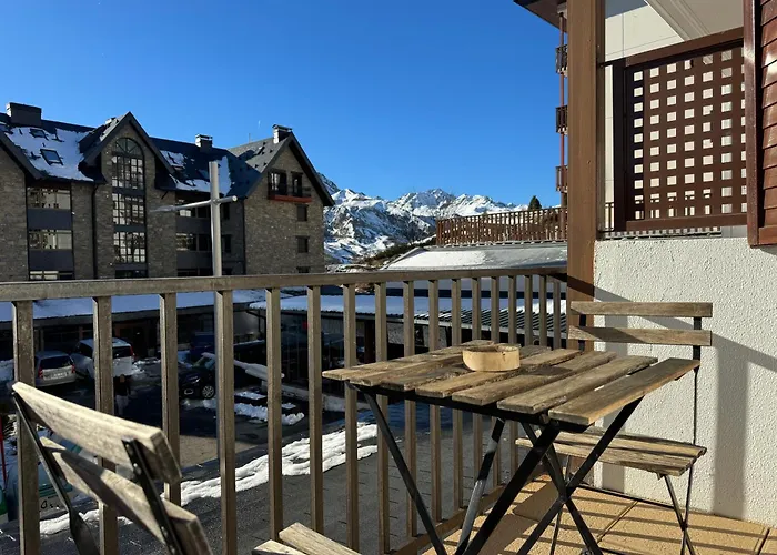 Estudio En Formigal Con Vistas A Las Pistas De Esqui Y Garaje - Esquia Sin Llaves